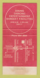 Matchbook Cover - Ron Perranoski's Stadium Inn Sepulveda CA baseball 30 Strike