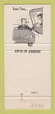 Matchbook Cover - Edison National Bank Fort Myers FL 30 Strike