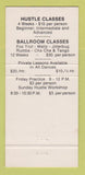 Matchbook Cover - Rogers Dance Studio Westfield NJ Madison 30 Strike
