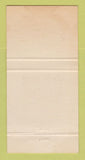 Matchbook Cover - MSI Commendatore G Dieni Benito Mussolini QC 30 Strike