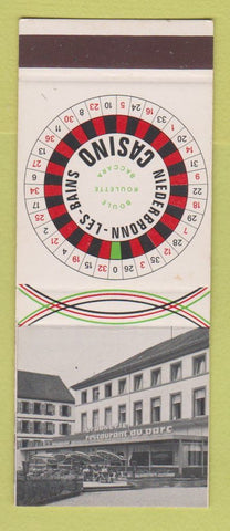 Matchbook Cover - Niederbronn Les Bains Casino France SAMPLE