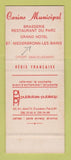 Matchbook Cover - Niederbronn Les Bains Casino France SAMPLE