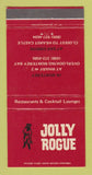 Matchbook Cover - Jolly Rogue Restaurant San Simeon Monterey CA 30 Strike