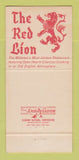 Matchbook Cover - Leland Motor Hotel Springfield IL 30 Strike