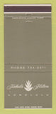 Matchbook Cover - Kahala Hilton Honolulu Hawaii autograph 30 Strike