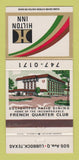 Matchbook Cover - Hilton Inn Hotel Lubbock TX 30 Strike
