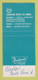 Matchbook Cover - Sheraton Hotel Maui Hawaii autograph 30 Strike