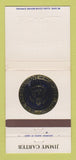 Matchbook Cover - Jimmy Carter President of the United States 30 Strike