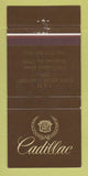 Matchbook Cover - L&M Cadillac Pontiac Oldsmobile GMC Hanover PA 30 Strike