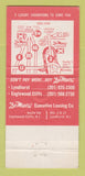 Matchbook Cover - DeMassi Cadillac Englewood Cliffs NJ Lyndhurst 30 Strike