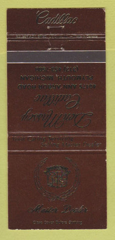 Matchbook Cover - Don Massey Cadillac Plymouth MI 30 Strike
