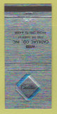 Matchbook Cover - Webb Cadillac  30 Strike