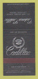 Matchbook Cover - Cashman Cadillac Las Vegas NV 30 Strike