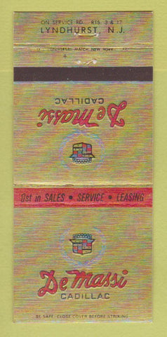 Matchbook Cover - DeMassi Cadillac Lyndhurst NJ 30 Strike