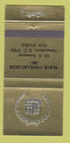 Matchbook Cover - Black Cadillac Oldsmobile Greensboro NC 30 Strike