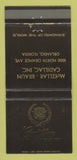 Matchbook Cover - McKellar Braun Cadillac Orlando FL 30 Strike