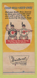 Matchbook Cover - 1951 Pontiac Elyria OH 30 Strike