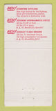 Matchbook Cover - 1956 Oldsmobile Houlton ME 30 Strike