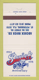Matchbook Cover - Adcock Buick St Petersburg FL 1978 30 Strike