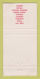 Matchbook Cover - 1971 Chevrolet Alexander Franklin IN 30 Strike