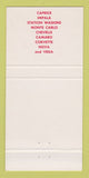 Matchbook Cover - 1971 Chevrolet Kauffmann Kenedy TX 30 Strike
