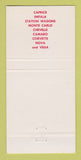 Matchbook Cover - 1971 Chevrolet Young Hope AR 30 Strike