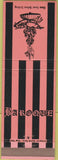Matchbook Cover - BAROQUE RESTAURANT New York NY