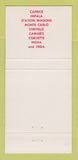 Matchbook Cover - 1971 Chevrolet Garner Motors Huntingdon PA 30 Strike