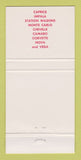 Matchbook Cover - 1971 Chevrolet Hawkins Calhoun City MS 30 Strike