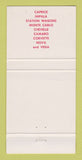 Matchbook Cover - 1971 Chevrolet Gammill Eupora MS 30 Strike