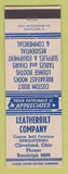 Matchbook Cover - Leatherbilt Upholstering Cleveland OH