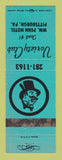 Matchbook Cover - Variety Club Pittsburgh PA Wm Penn Hotel WEAR