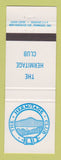 Matchbook Cover - Hermitage Club Canada