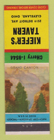 Matchbook Cover - Kiefer's Tavern Cleveland OH