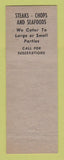 Matchbook Cover - Kiefer's Tavern Cleveland OH