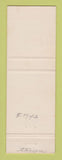 Matchbook Cover - First National Insurance Agency Sauk Centre MN