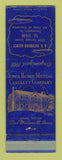 Matchbook Cover - HR Ruehmann Insurance Davenport IA WEAR