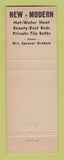 Matchbook Cover - Motel Oakland MD