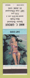 Matchbook Cover - Mme Giroux Restaurant St Jean QC pinup