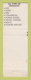 Matchbook Cover - Farmers Insurance Group Tustin CA