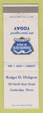 Matchbook Cover - Farmers Auto Insurance Rodger Hultgren Cambridge IL