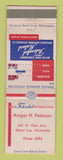 Matchbook Cover - Federated Insurance Ansgar Peterson Albert Lea MN
