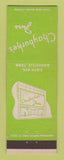 Matchbook Cover - Chayburke's Furs Nashville TN