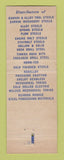 Matchbook Cover - Pacific Machinery Tool Steel Portland OR