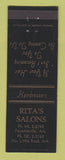 Matchbook Cover - Rita's Beauty Salons North Little Rock AR
