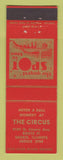 Matchbook Cover - The Circus Skokie IL