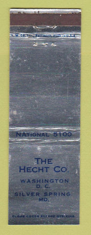 Matchbook Cover - Hecht Company Washington DC Silver Spring MD