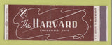 Matchbook Cover - The Harvard Springfield OH