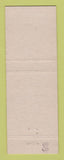 Matchbook Cover - The Harvard Springfield OH