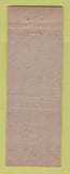Matchbook Cover - Tanners of Leather Williamsport PA WD Byron Sons